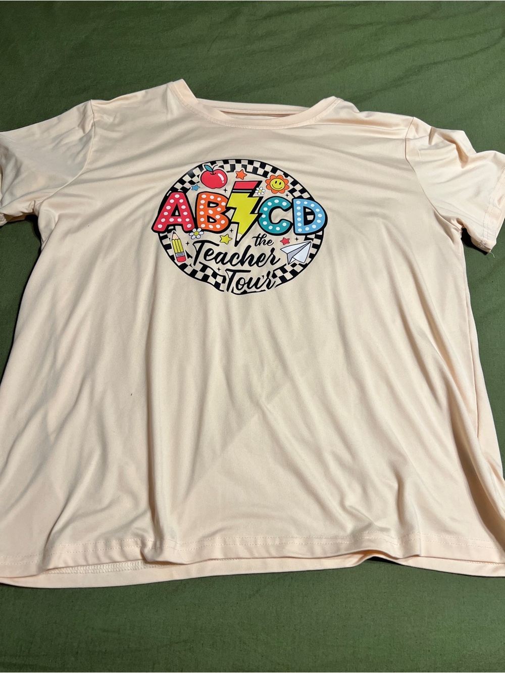Women’s “ABCD The Teacher Tour" Graphic Tee